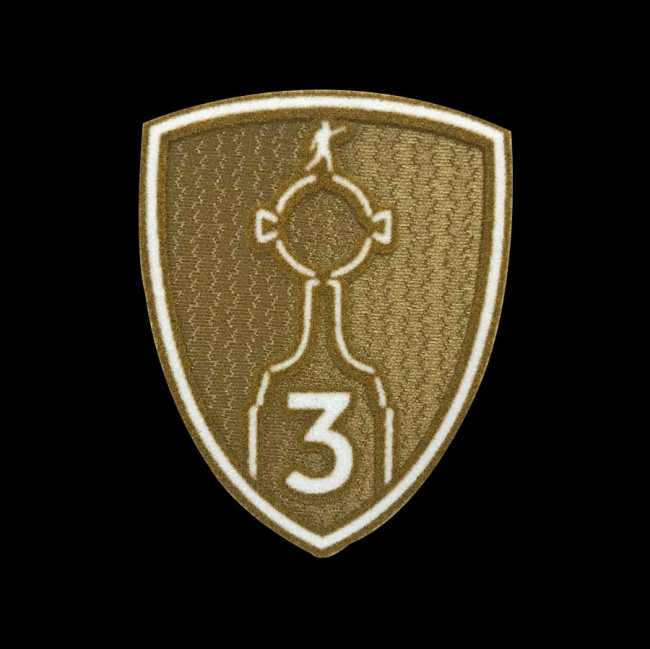 Golden 3 Patch for nacional jersey