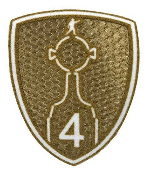 Golden 4 Patch for River plate jersey