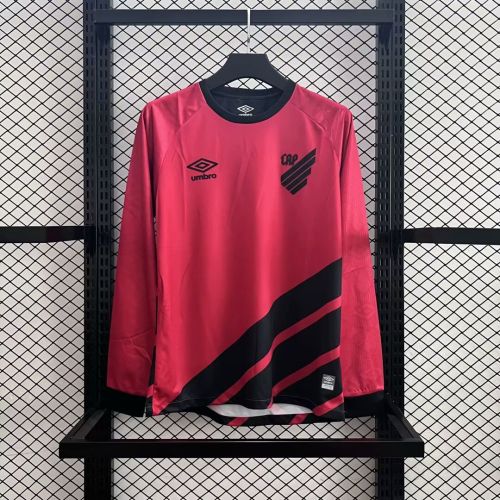 Long Sleeve Fans Version 2023-2024 Paranaense Home Soccer Jersey