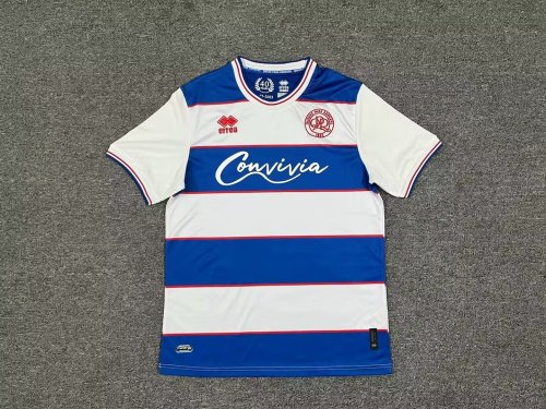 Fan Version 2023-2024 Queens Park Rangers Home Football Shirt Socer Jersey