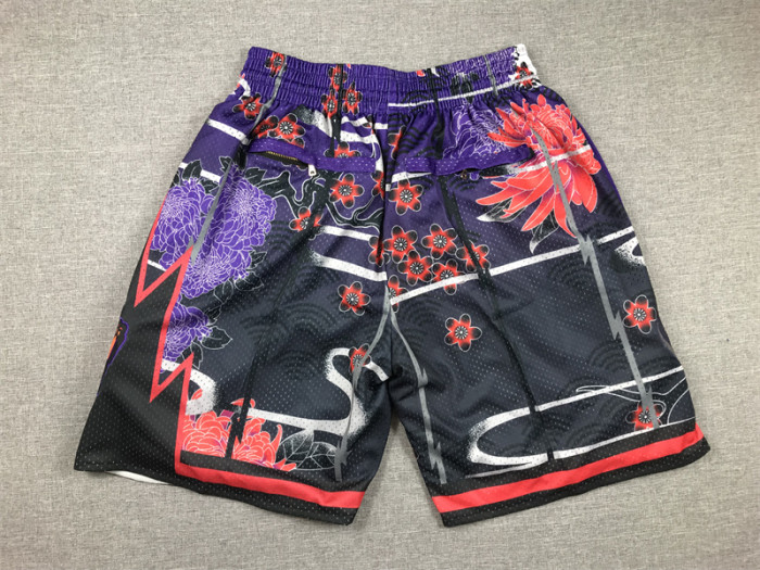 with Pocket Toronto Raptors NBA Shorts Rabbit Edition Basketball Shorts