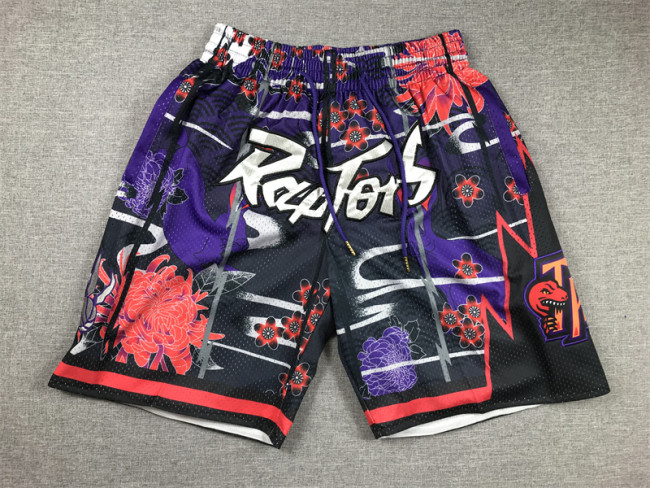with Pocket Toronto Raptors NBA Shorts Rabbit Edition Basketball Shorts