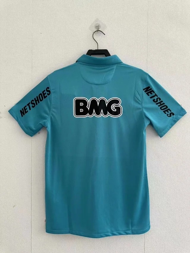 Retro Jersey 2014-2015 Santos Away Blue Vintage Soccer Jersey