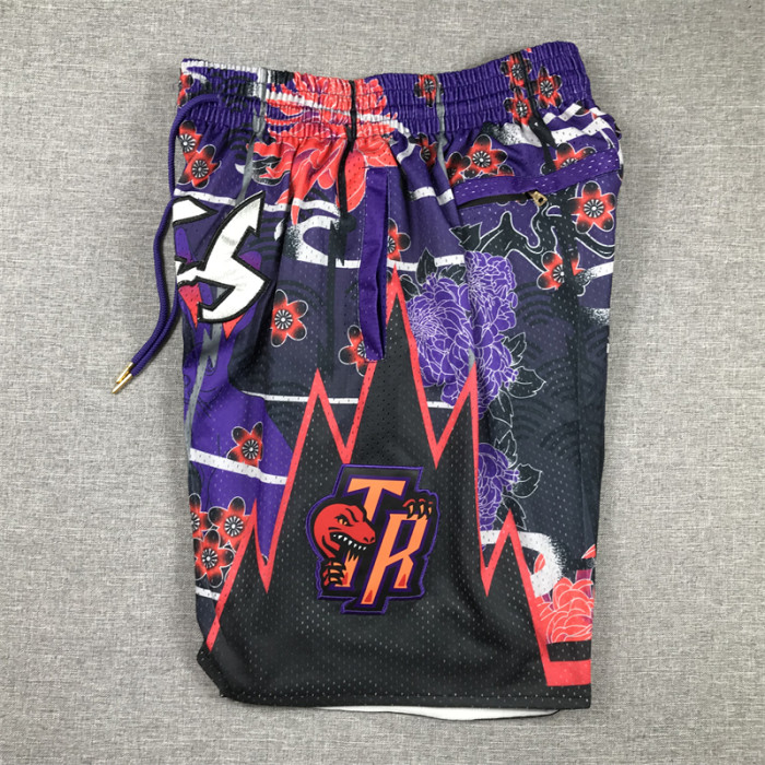 with Pocket Toronto Raptors NBA Shorts Rabbit Edition Basketball Shorts