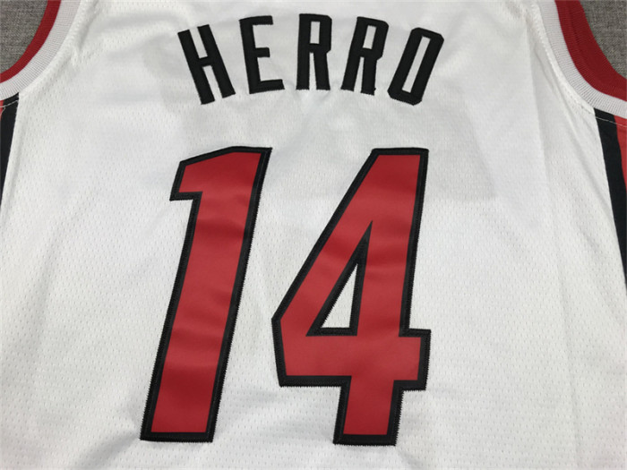 Miami Heat 14 HERRO White NBA Jersey Basketball Shirt