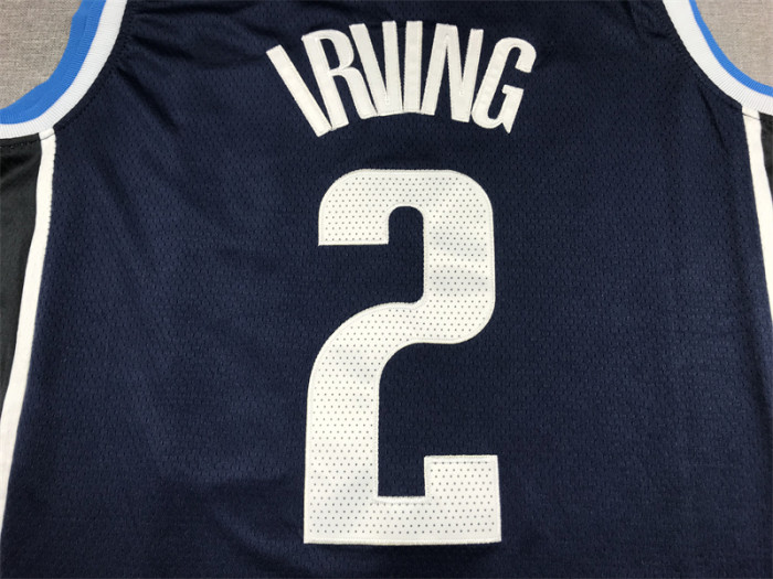 Dallas Mavericks 2 IRVING Black NBA Jersey Statement Edition Basketball Shirt