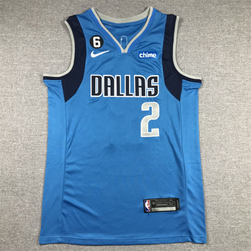 Dallas Mavericks 2 IRVING Blue NBA Jersey Basketball Shirt