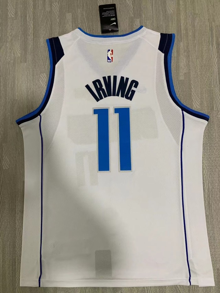 New Season Dallas Mavericks 11 IRVING White NBA Jersey Basketball Shirt
