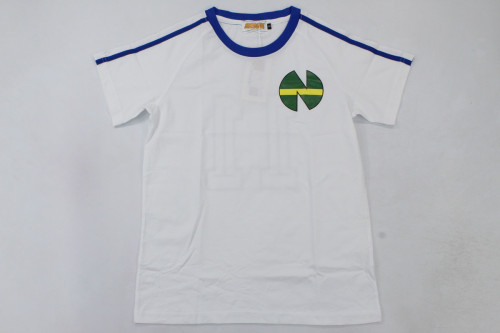TSUBASA 10 Soccer Jersey White Football Shirt