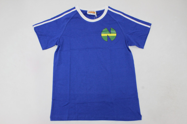 TSUBASA 10 Soccer Jersey Blue Football Shirt
