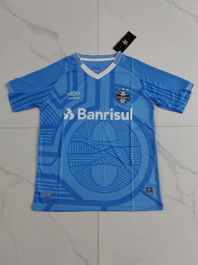 Fans Version 2022 Gremio Third Away Blue Soccer Jersey