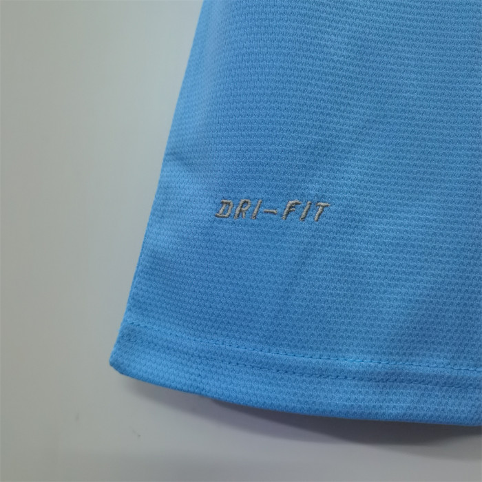 Retro Man City Shirt 2013-2014 Manchester City Home Vintage Soccer Jersey