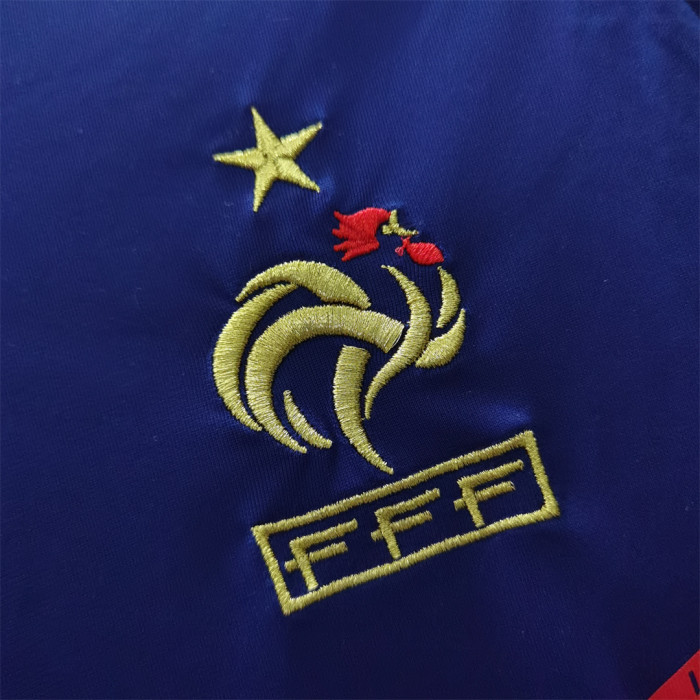with World Cup Patch Retro Jersey 2010 France ANELKA 21 Home Vintage Soccer Jersey