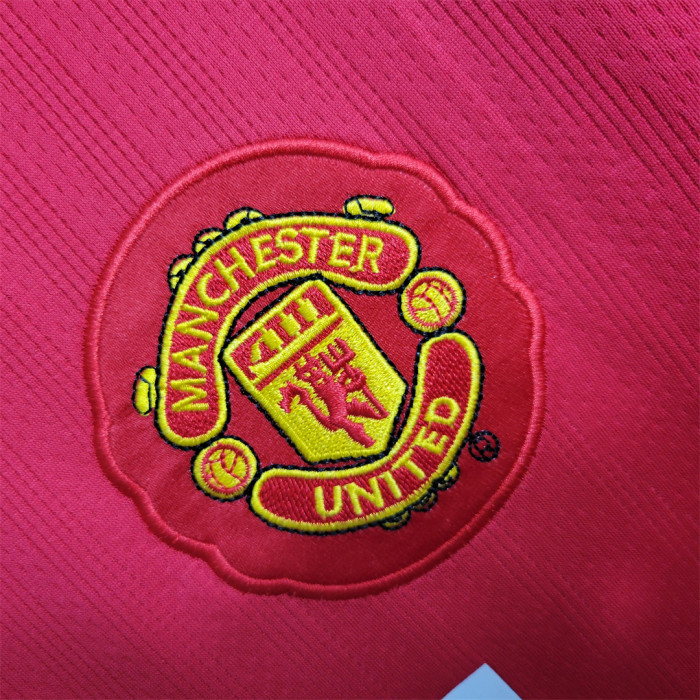Retro Jersey 2007-2008 Manchester United RONALDO 7 Home Soccer Jersey