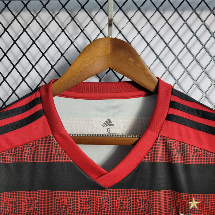 Retro Jersey 2019-2020 Flamengo Home Soccer Jersey Vintage Football Shirt