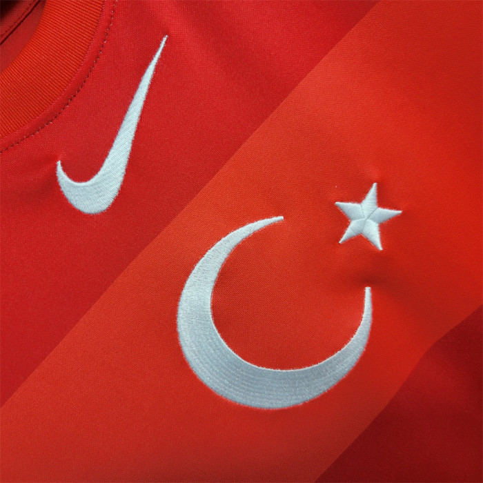 Retro Jersey 2020-2021 Turkey Home Soccer Jersey Vintage Football Shirt