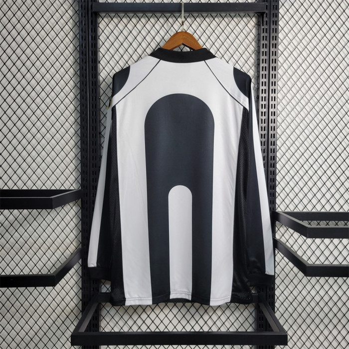 Long Sleeve Retro Jersey 1997-1998 Juventus Home Soccer Jersey Vintage Maillot de Foot