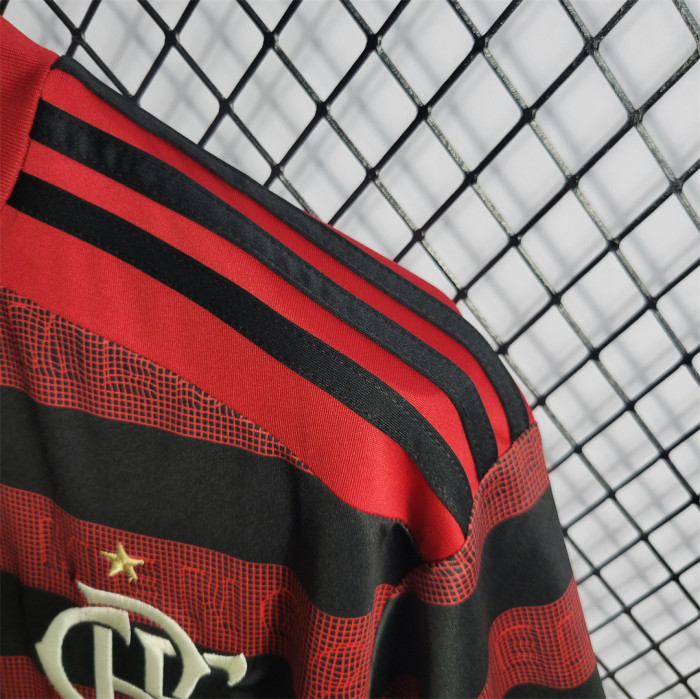 Retro Jersey 2019-2020 Flamengo Home Soccer Jersey Vintage Football Shirt