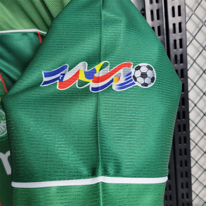 Retro Jersey 1999 Palmeiras Liberator Cup Champions Soccer Jersey Green Vintage Football Shirt