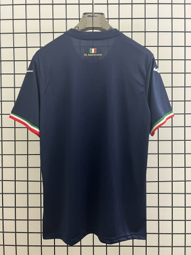 Fan Version 2023-2024 Lazio Away Black Soccer Jersey
