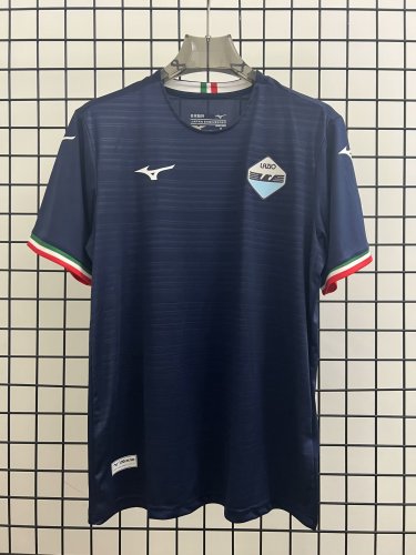 Fan Version 2023-2024 Lazio Away Black Soccer Jersey