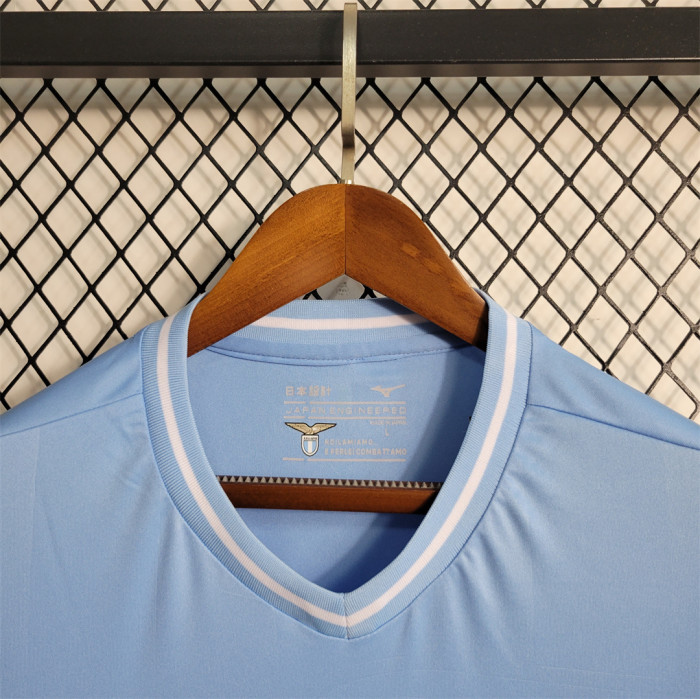 Fan Version 2023-2024 Lazio Home Soccer Jersey