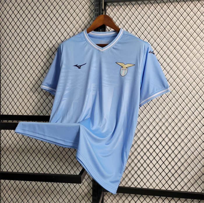 Fan Version 2023-2024 Lazio Home Soccer Jersey