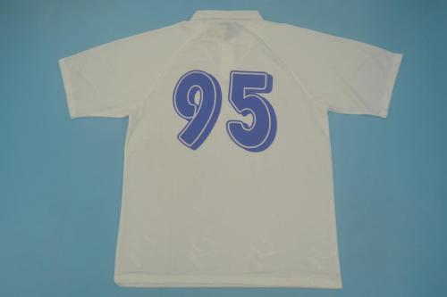 Retro Jersey 1995 Real Zaragoza 95 Home Soccer Jersey Vintage Camisetas de Futbol