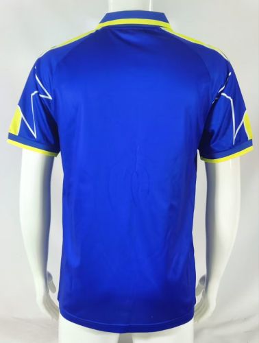 Retro Jersey 1996-1997 Juventus Away Blue Soccer Jersey Vintage Maillot de Foot
