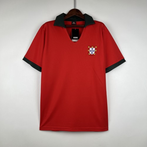 Retro Jersey 1972 Portugal Home Soccer Jersey Vintage Football Shirt
