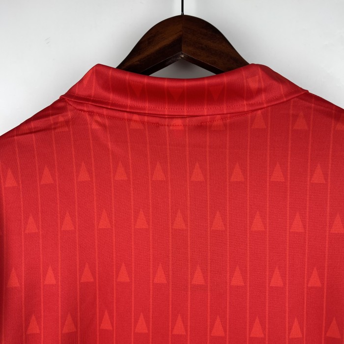 Retro Jersey 1988-1991 Spain Home Soccer Jersey Vintage Football Shirt
