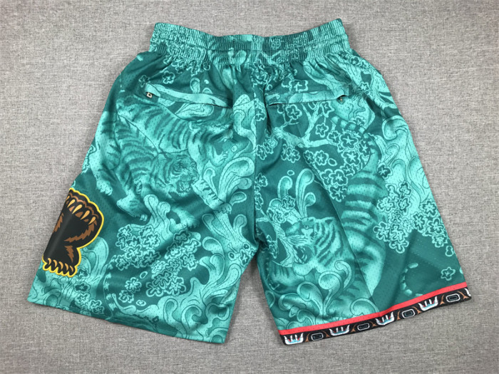 with Pocket Memphis Grizzlies NBA Shorts Tiger Edition Basketball Shorts