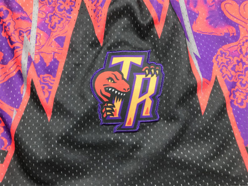 with Pocket Toronto Raptors NBA Shorts Tiger Edition Basketball Shorts
