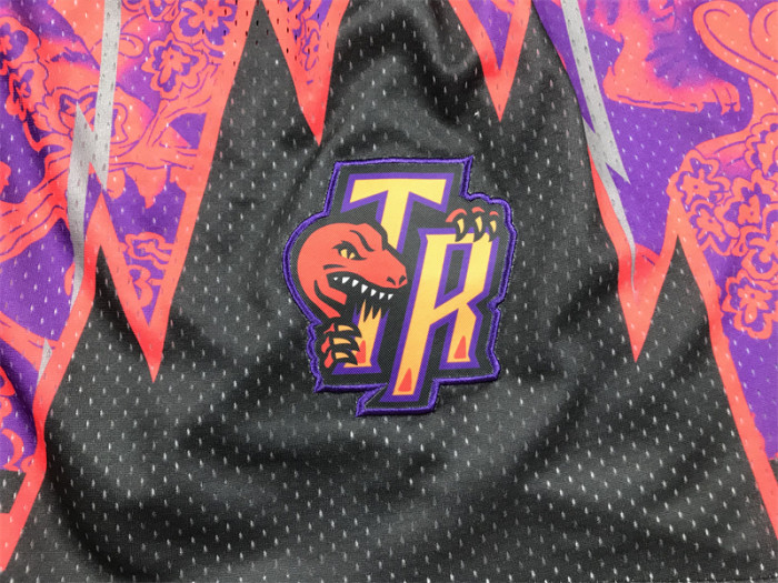 with Pocket Toronto Raptors NBA Shorts Tiger Edition Basketball Shorts