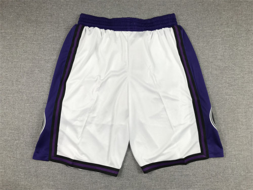2023 Los Angeles Lakers NBA Shorts City Edition White Basketball Shorts