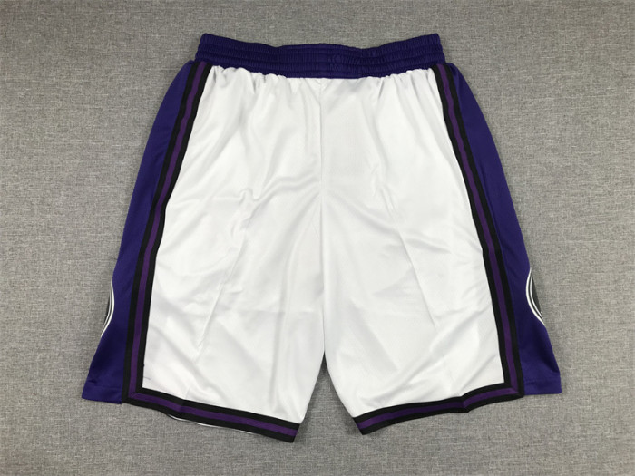 2023 Los Angeles Lakers NBA Shorts City Edition White Basketball Shorts
