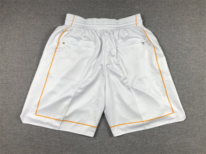 with Pocket 2023 Maimi Heat NBA Shorts City Edition White Basketball Shorts