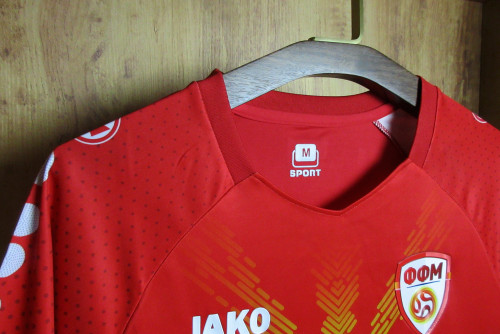 Fans Version 2023-2024 North Macedonia Home Soccer Jersey