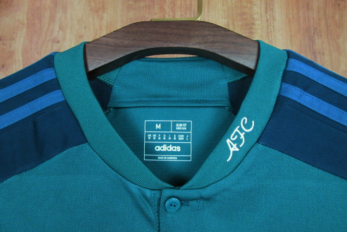 Fans Version 2023-2024 Arsenal 3rd Away Green Soccer Jersey