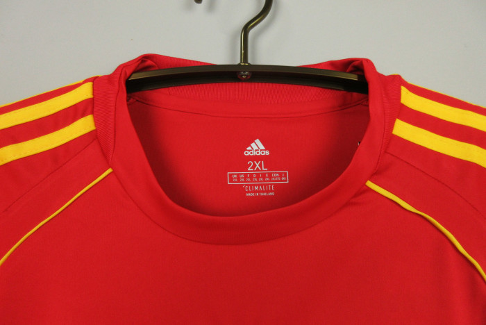 Retro Jersey 2008 Spain Home Soccer Jersey Camiseta de España Football Shirt