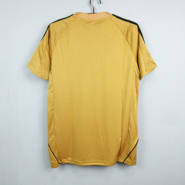 Retro Jersey 2008 Spain Away Golden Soccer Jersey Camiseta de España Football Shirt