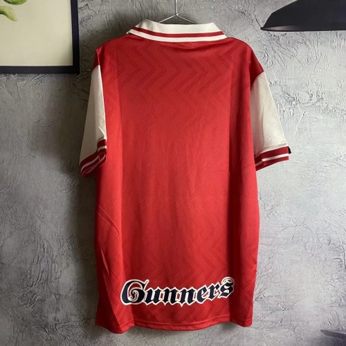 Retro Jersey 1996-1998 Arsenal Home Soccer Jersey Vintage Football Shirt