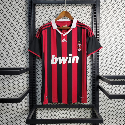 Retro Jersey 2009-2010 Ac Milan BECKHAM 32 Home Soccer Jersey