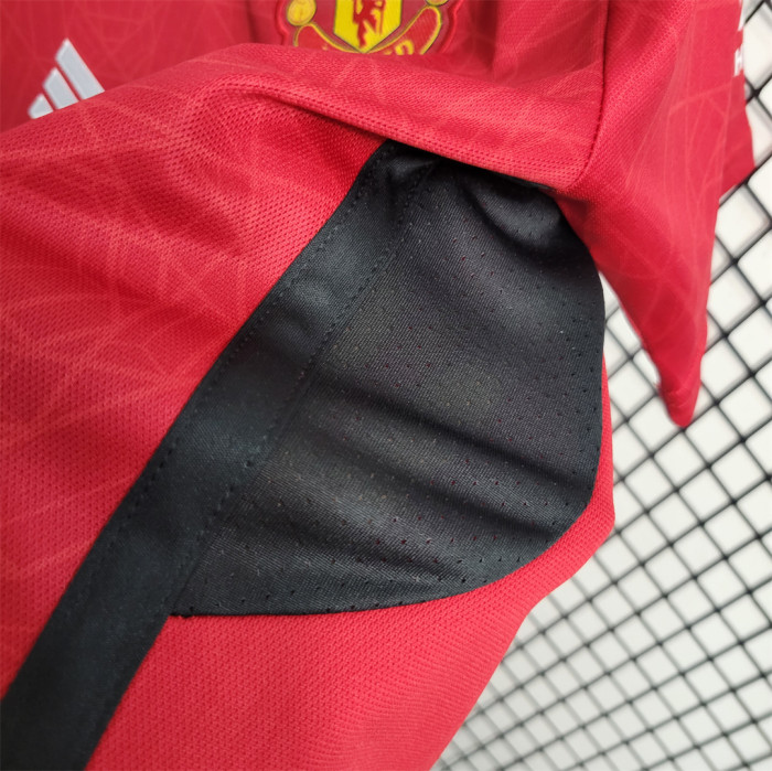 Fans Version 2023-2024 Manchester United Home Soccer Jersey Man U Football Shirt