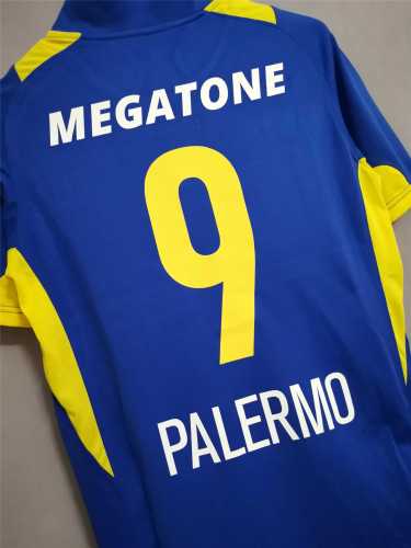 Retro Jersey 2005 Boca Juniors 9 PALERMO Home Soccer Jersey Vintage Football Shirt