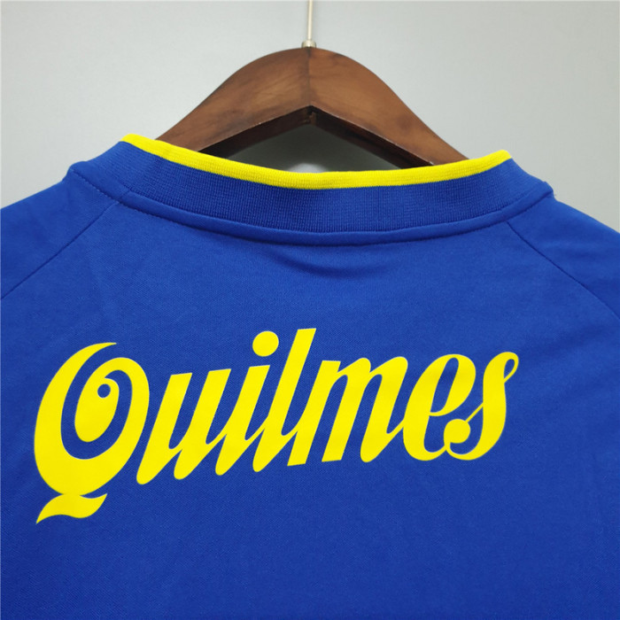 Retro Jersey 2001 Boca Juniors PALERMO 9 Home Soccer Jersey Vintage Football Shirt