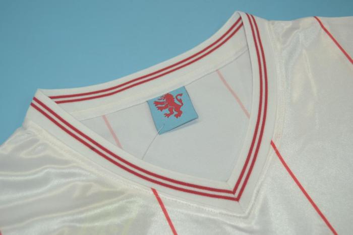 Retro Jersey 1982 Aston Villa White Soccer Jersey
