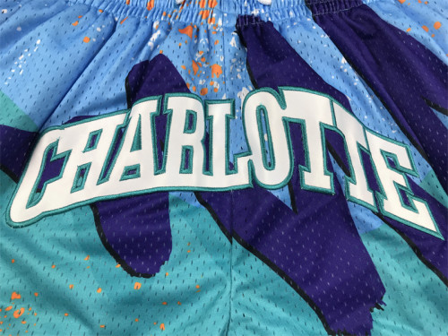 with Pocket Charlotte Hornets NBA Shorts Swingman Basketball League Shorts