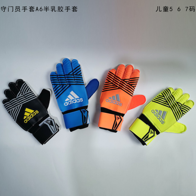 Youth AD Best Quality Soccer Gloves Goalkeeper Kids Football Gloves