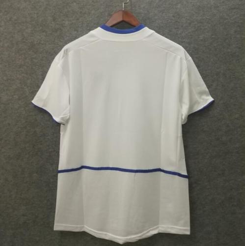 Retro Jersey Inter Milan 2002-2003 Away White Soccer Jersey Vintage Inter Football Shirt